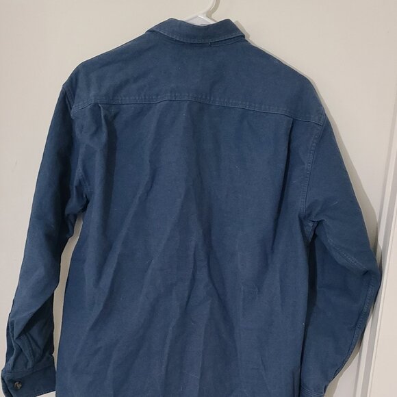 Vintage Cabela’s Deerskin Soft Chamois Shirt Medium - Picture 3 of 5